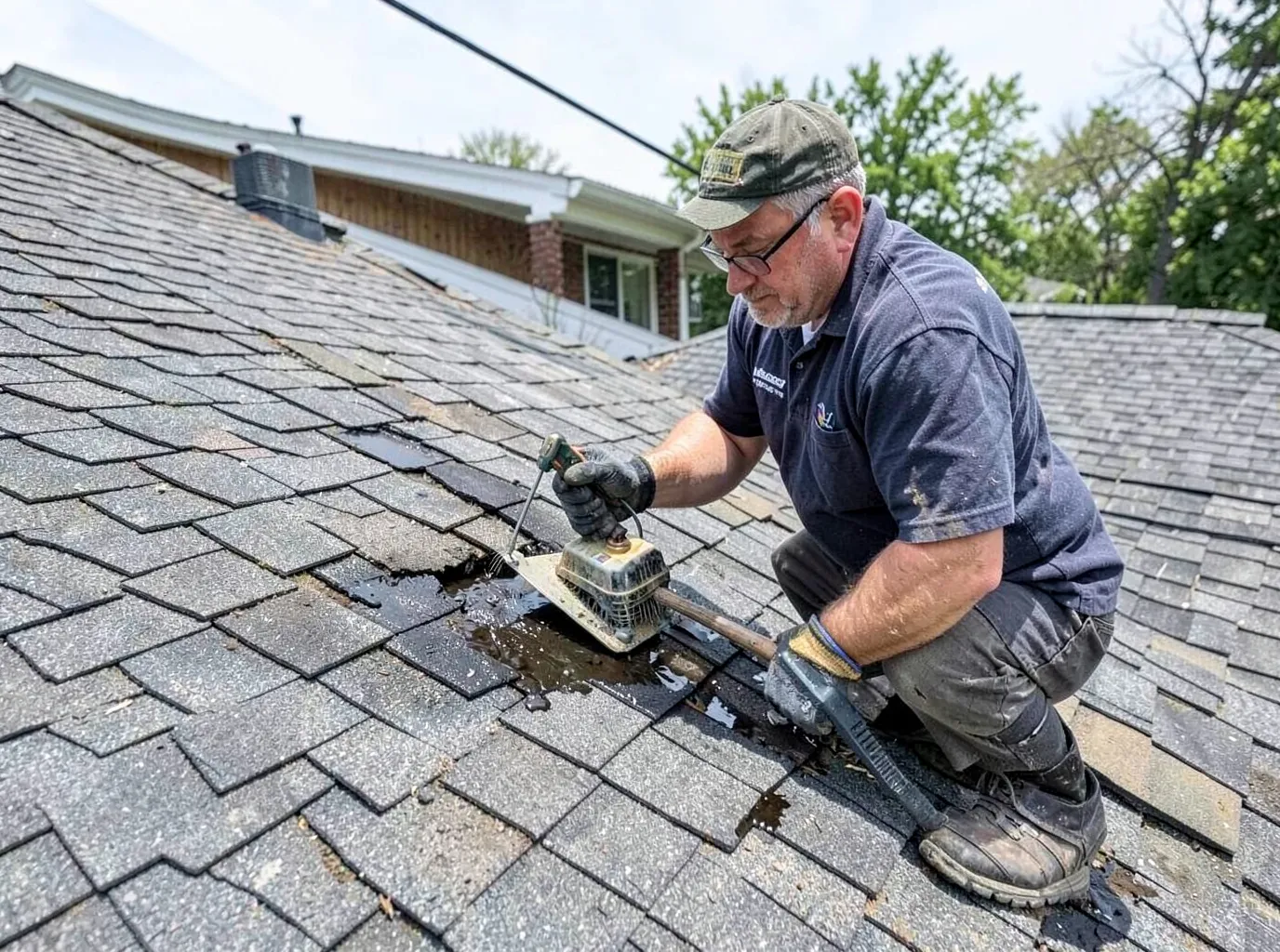 roof repair in Falcon Crest, MO
